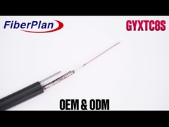 Figura 8 Cavo blindato a fibra ottica mono-multi-modo 6 a filo di acciaio a base di GYXTC8S
